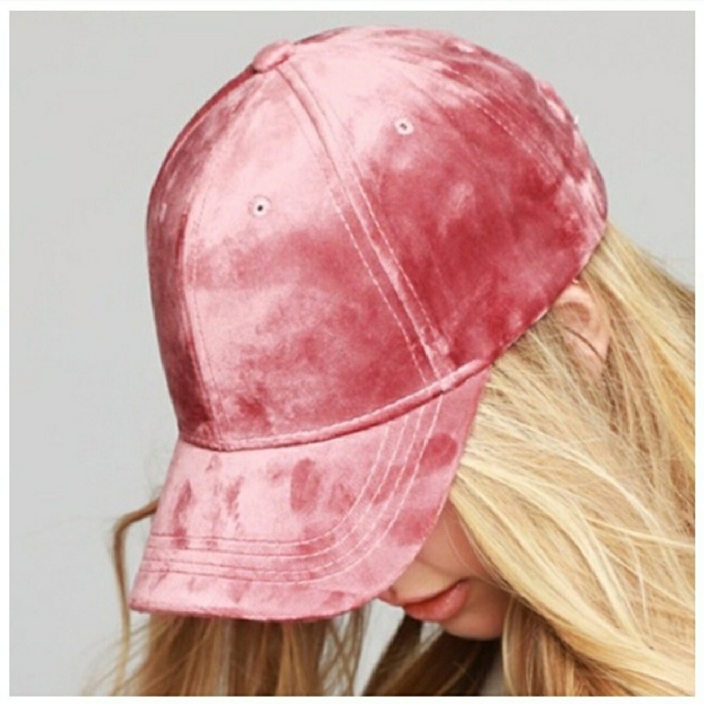 🌈Mauve Velvet Hat🌈 - Picture 2 of 4